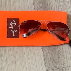 Kids Ray Ban sunglasses pink